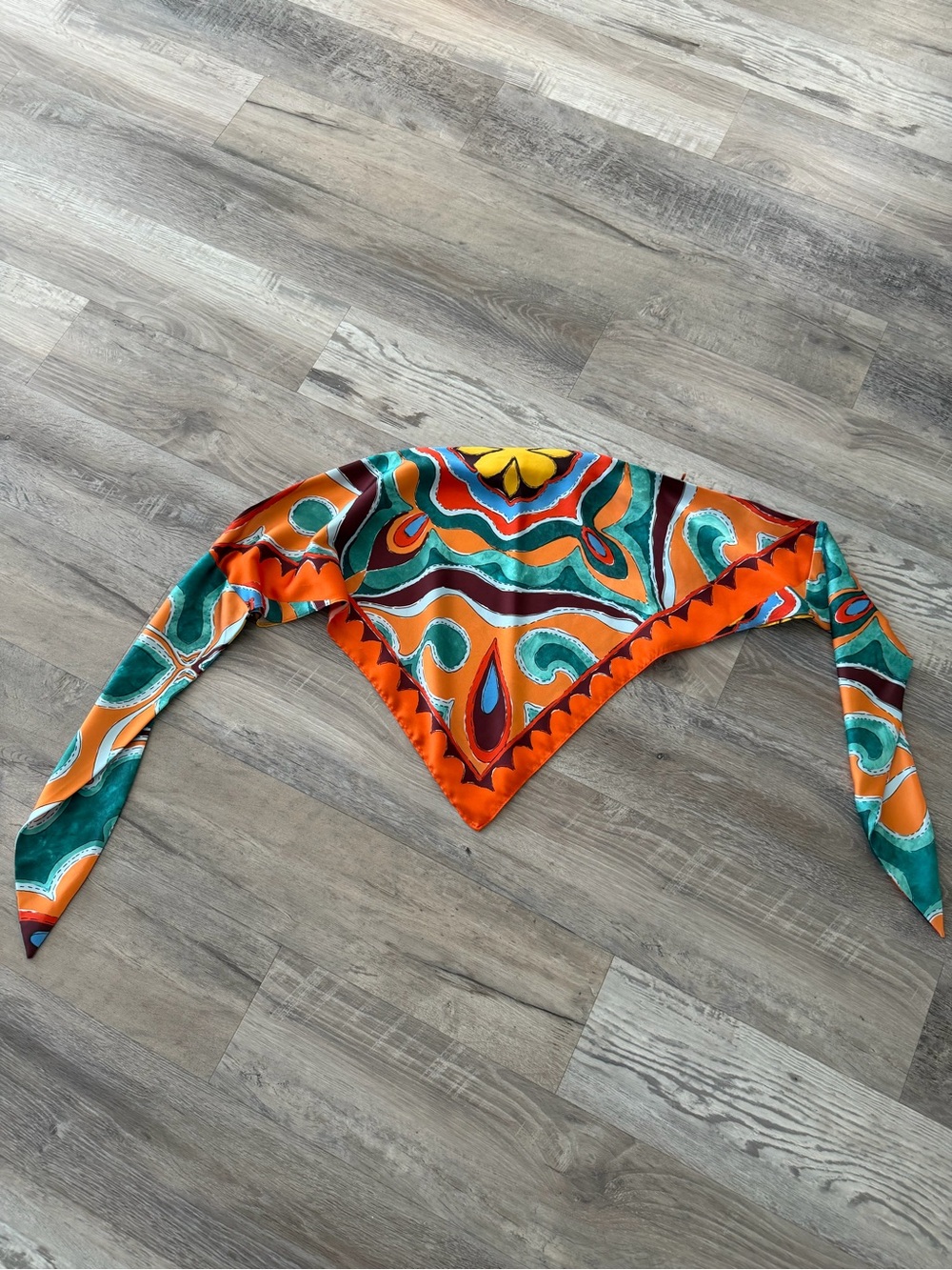 Zara handkerchief-style top or tube top xs - Picture 2 of 5